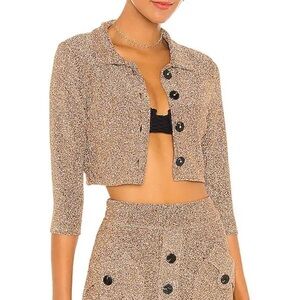 Devon Windsor Lila Jacket in Gold